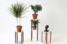Load image into Gallery viewer, Minimal Modern Stackable Tiered Plant Stand | Wake the Tree Furniture Co.