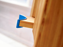 Load image into Gallery viewer, Mid-Century Modern Butcher Block Prep Station Handmade from Heart Pine End-Grain by Wake the Tree Furniture Co.