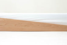 Load image into Gallery viewer, Minimal Modern Scandinavian Floor Bed, Handmade from Solid Maple | Wake the Tree Furniture Co.