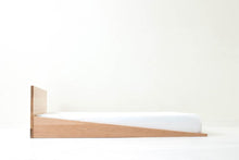 Load image into Gallery viewer, Minimal Modern Scandinavian Floor Bed, Handmade from Solid Maple | Wake the Tree Furniture Co.