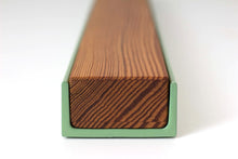 Load image into Gallery viewer, Minimal Modern Magnetic Knife Rack Handmade from Solid Wood and Steel by Wake the Tree Furniture Co.