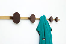 Load image into Gallery viewer, Minimalist Modern Coat Rack, Wall Hooks | Wake the Tree Furniture Co.
