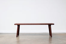 Load image into Gallery viewer, Long Bench- Walnut Prototype
